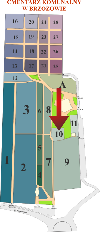 Brak mapy sektorowej