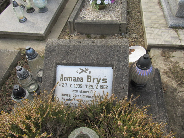 Romana Bryś 1935 Brzozów - Grobonet - Wyszukiwarka osób pochowanych