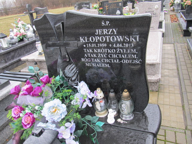 Jerzy Kłopotowski 1959 Brzozów - Grobonet - Wyszukiwarka osób pochowanych