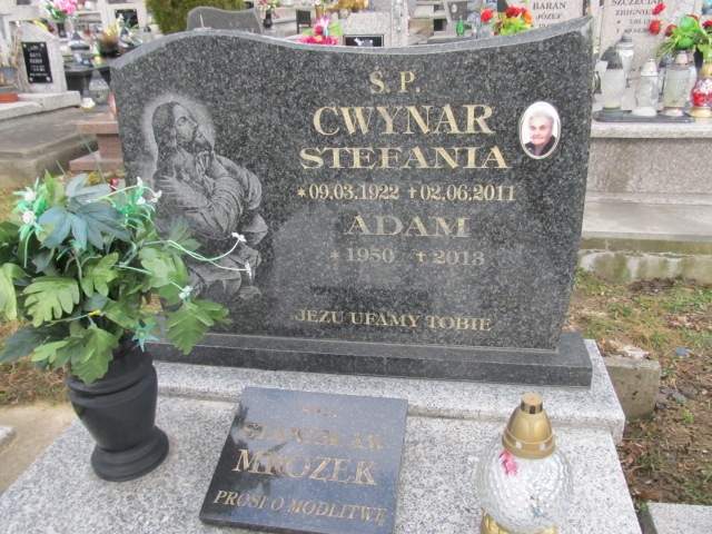 Adam Cwynar 1950 Brzozów - Grobonet - Wyszukiwarka osób pochowanych