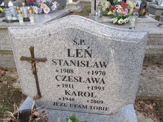 Stanisław Leń 1907 Brzozów - Grobonet - Wyszukiwarka osób pochowanych