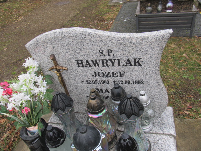 Józef Hawrylak 1903 Brzozów - Grobonet - Wyszukiwarka osób pochowanych