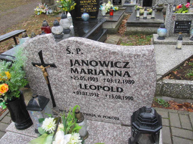 Marianna Janowicz 1903 Brzozów - Grobonet - Wyszukiwarka osób pochowanych