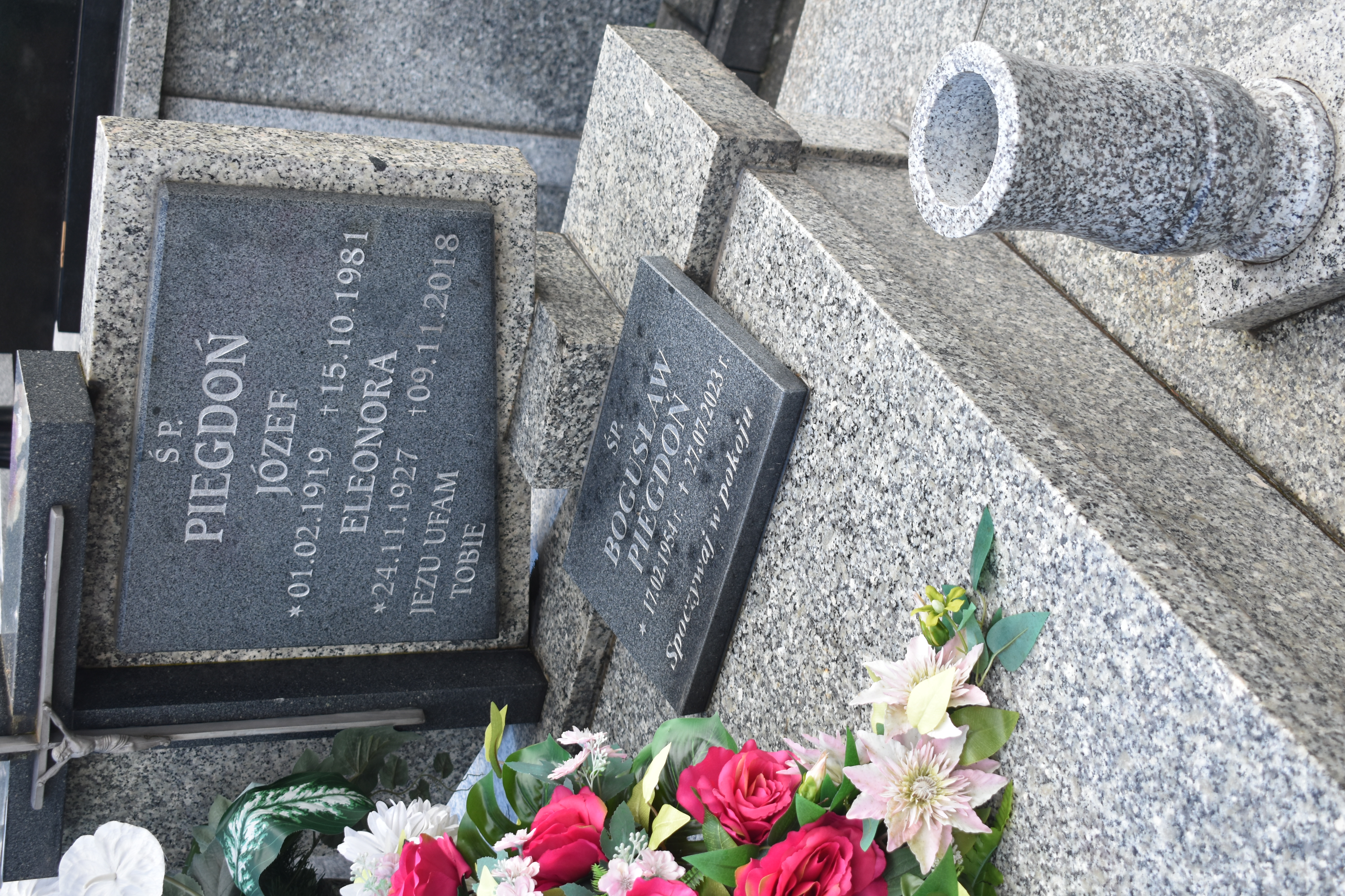 Grób Bogusław Piegdoń