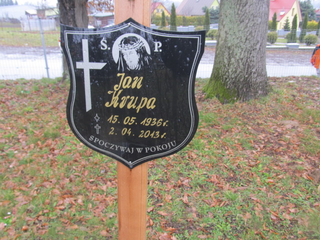 Jan Krupa 1936 Brzozów - Grobonet - Wyszukiwarka osób pochowanych