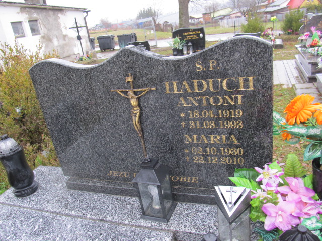 Maria Haduch 1930 Brzozów - Grobonet - Wyszukiwarka osób pochowanych